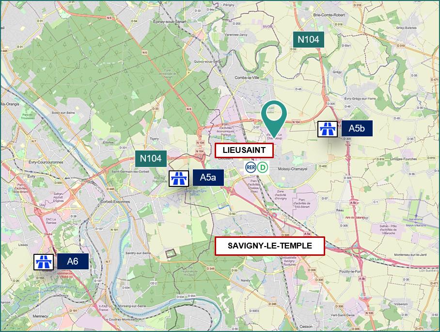 Entrepôt classe a Moissy-Cramayel 13681m² Location entrepôt classe a Moissy-Cramayel Seine-et-Marne OLLOG2309050 1